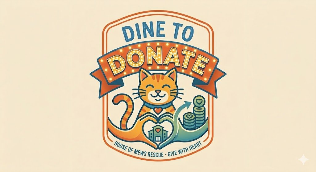 AI Generated Logo for Dine to Donate
